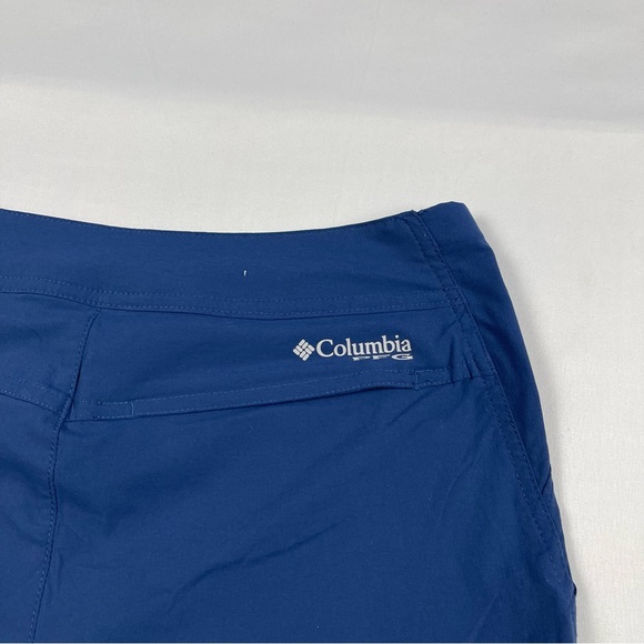 Columbia Shorts Women’s Blue PFG Fishing  Hiking Camping Outdoors Size: 6 - Picture 9 of 15